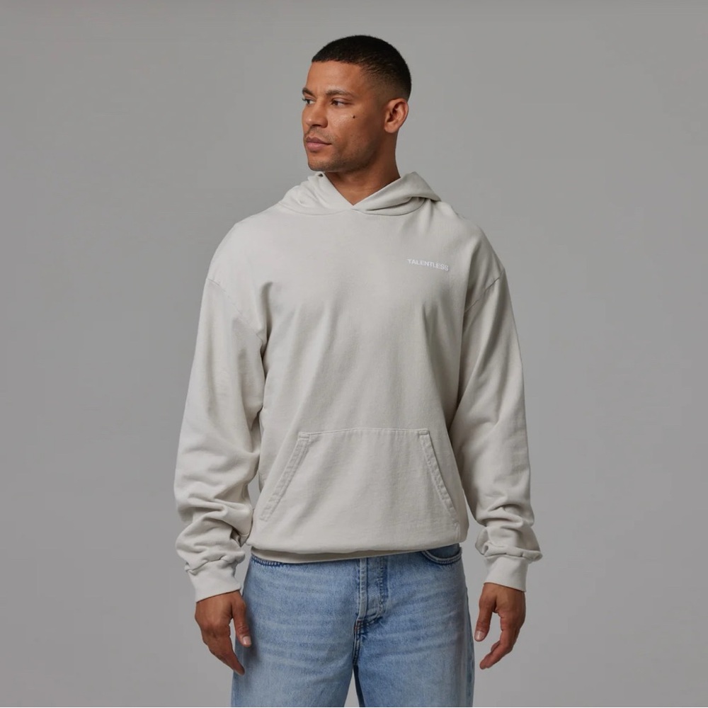 Talentless Heavyweight Bone Hoodie